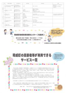 SSTS-3_開成町の高齢者のためのサービス一覧のサムネイル